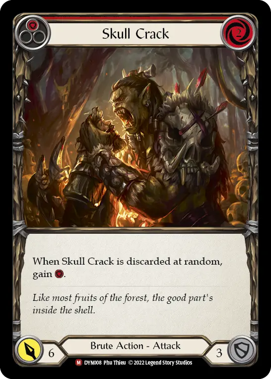 Skull Crack — Dynasty Flesh and Blood card by Phu Thieu