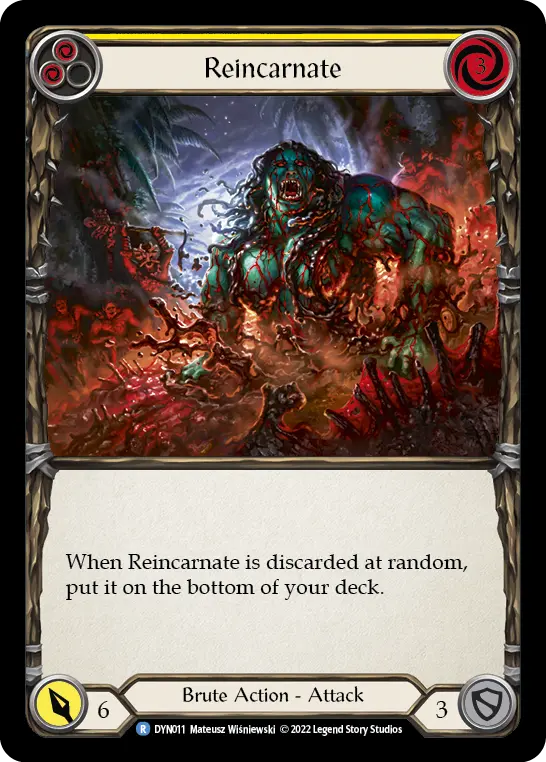 Reincarnate (Yellow) — Dynasty
