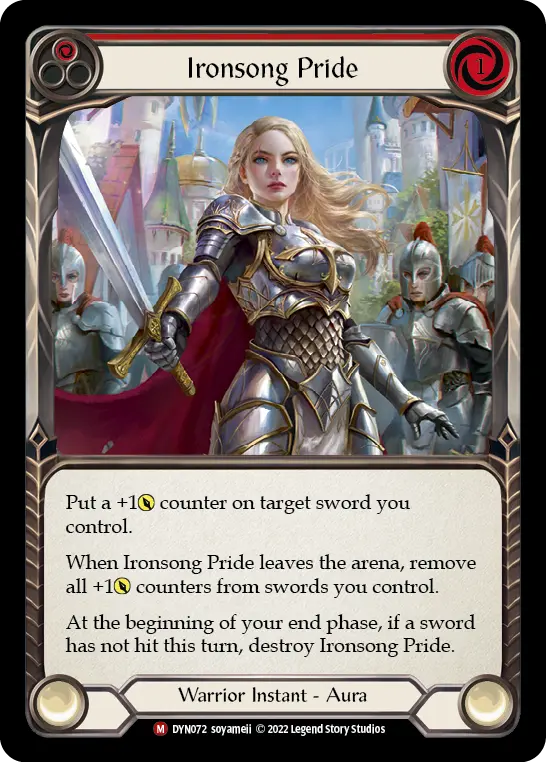 Ironsong Pride — Dynasty Flesh and Blood card by soyameii