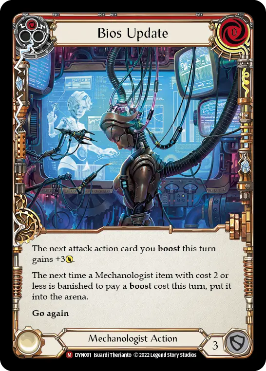 Bios Update — Dynasty Flesh and Blood card by Isuardi Therianto
