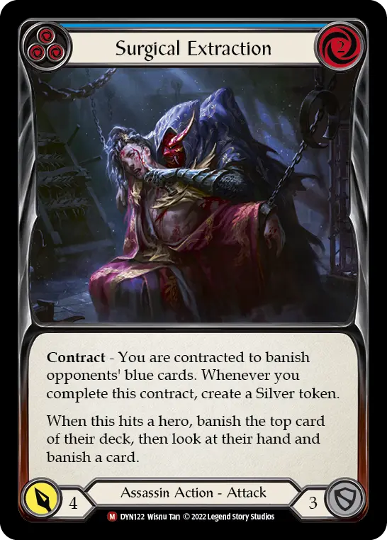 Surgical Extraction — Dynasty Flesh and Blood card by Wisnu Tan