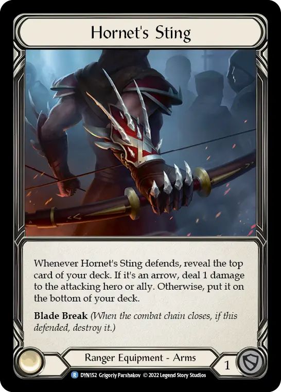 Hornet's Sting — Dynasty Flesh and Blood card by Grigoriy Parshakov