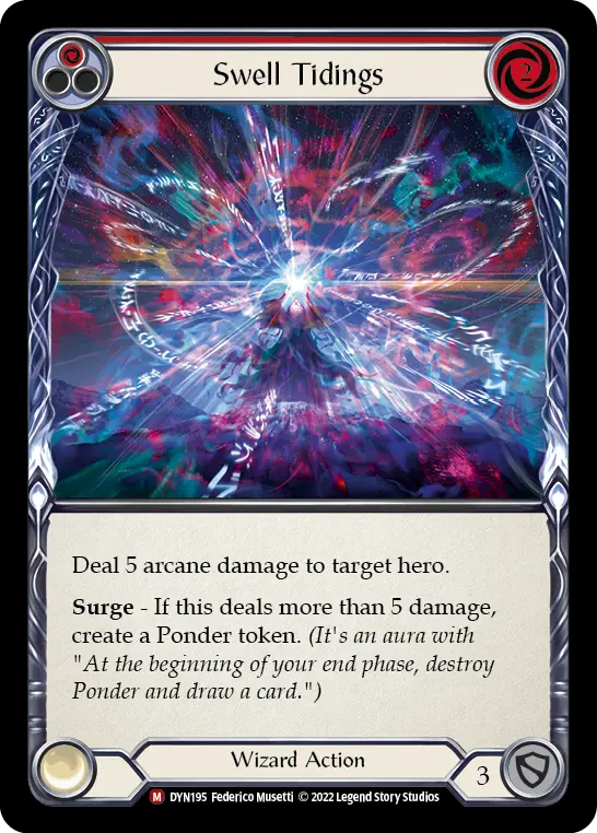 Swell Tidings — Dynasty Flesh and Blood card by Federico Musetti