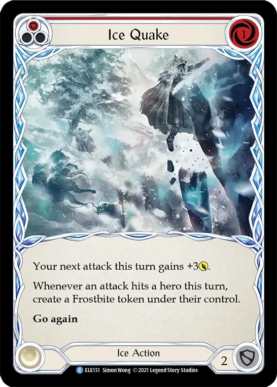Ice Quake (Red) — Tales of Aria