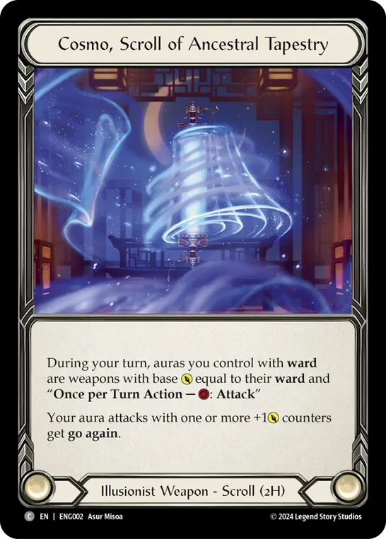 Cosmo, Scroll of Ancestral Tapestry — Flesh and Blood card