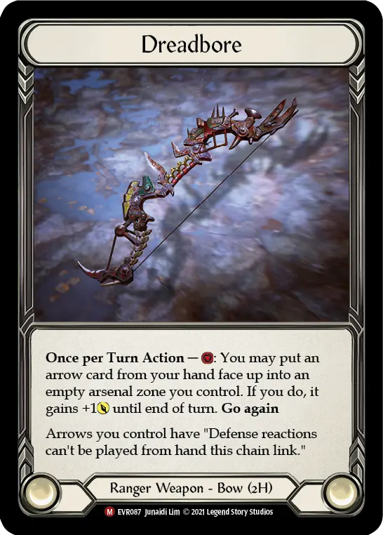 Dreadbore — Everfest Flesh and Blood card by Junaidi Lim