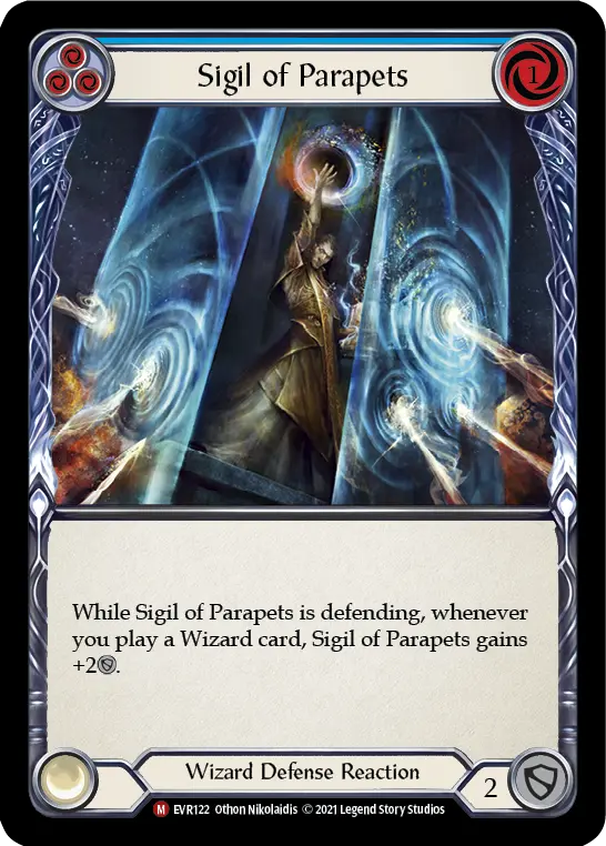 Sigil of Parapets — Everfest Flesh and Blood card by Othon Nikolaidis