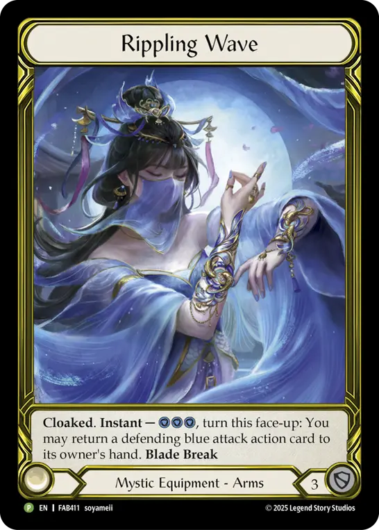 Rippling Wave — Compendium of Rathe Flesh and Blood card by soyameii