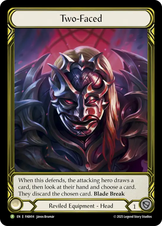 Two-Faced — Compendium of Rathe Flesh and Blood card by János Brumár