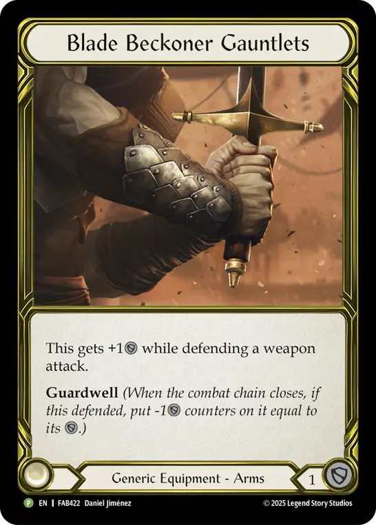 Blade Beckoner Gauntlets — Blitz Deck: The Hunted - Fang