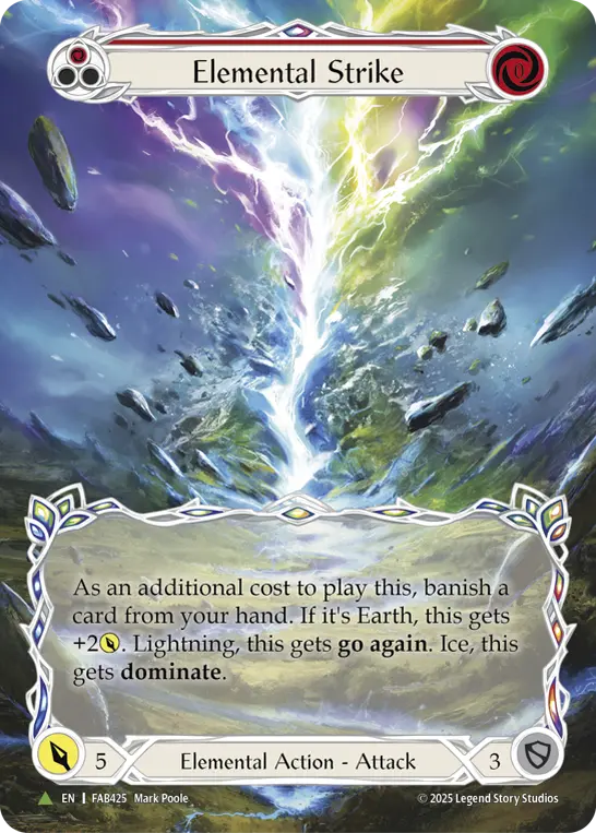 Elemental Strike - FAB425 — Flesh and Blood: Promo Cards Flesh and Blood card by Mark Poole