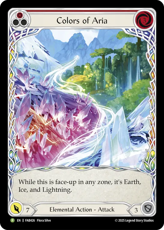 Colors of Aria - FAB426 — Flesh and Blood: Promo Cards