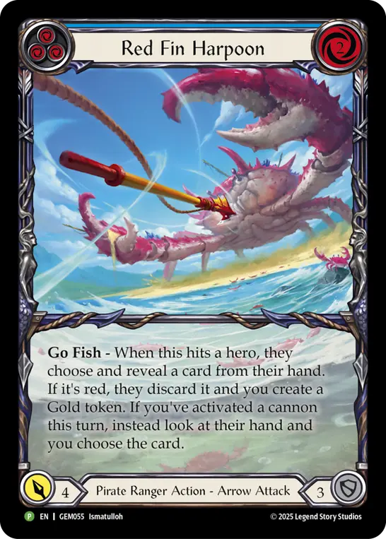 Red Fin Harpoon — GEM Pack 2