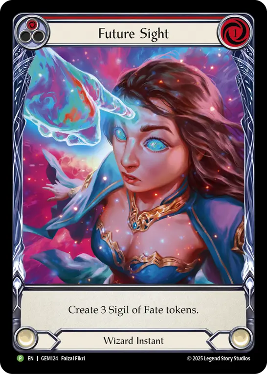 Future Sight — GEM Pack 4 Flesh and Blood card by Faizal Fikri