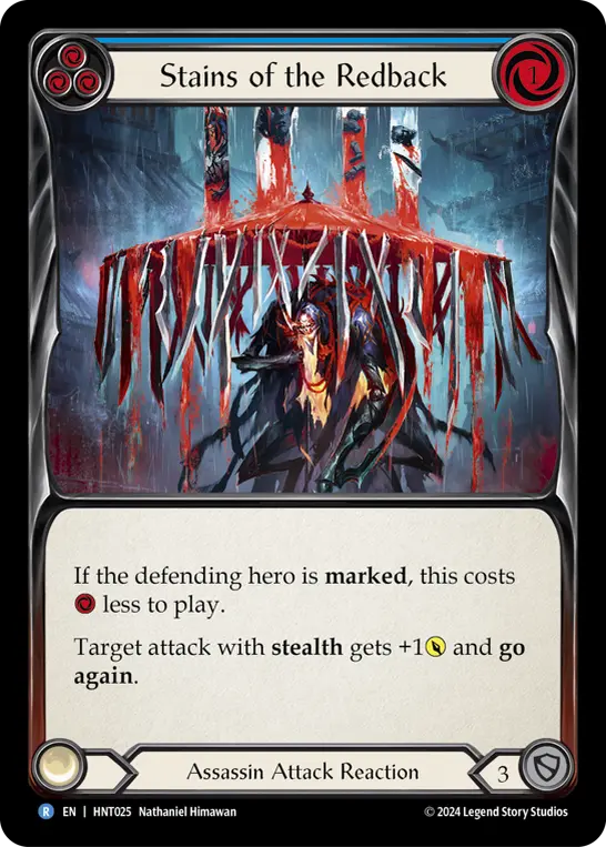 Stains of the Redback (Blue) — The Hunted