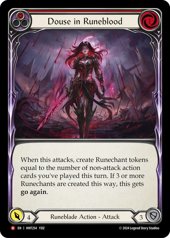Douse in Runeblood — The Hunted