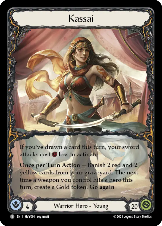 Kassai (Marvel) — Heavy Hitters Flesh and Blood card by soyameii