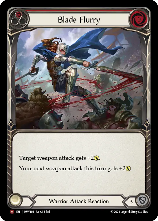 Blade Flurry — Heavy Hitters