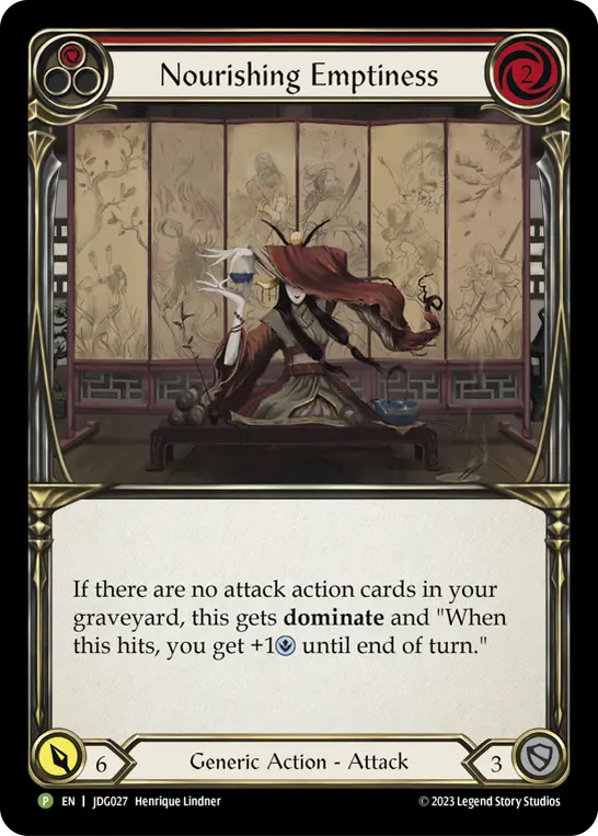 Nourishing Emptiness - JDG027 — Flesh and Blood: Promo Cards