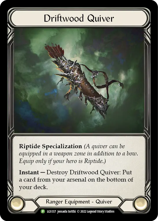 Driftwood Quiver - LGS137 — Flesh and Blood: Promo Cards Flesh and Blood card by Jessada Sutthi