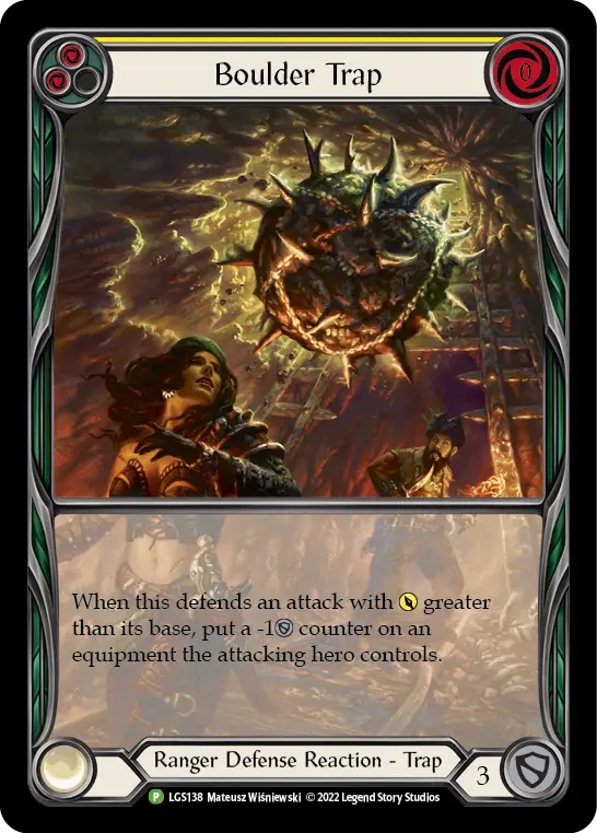 Boulder Trap - LGS138 — Flesh and Blood: Promo Cards Flesh and Blood card by Mateusz Wiśniewski