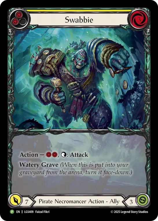 Swabbie (LGS409) — Flesh and Blood: Promo Cards Flesh and Blood card by Faizal Fikri