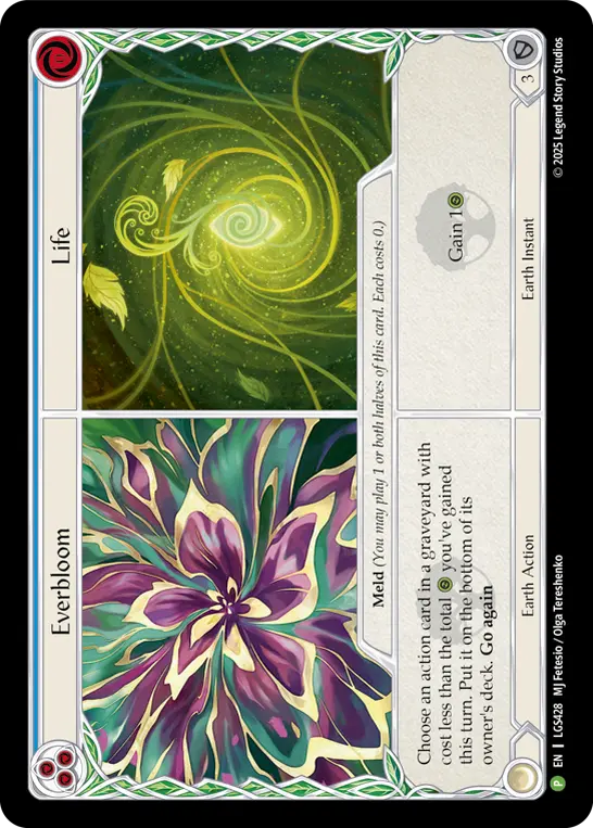 Everbloom // Life - LGS428 — Flesh and Blood: Promo Cards