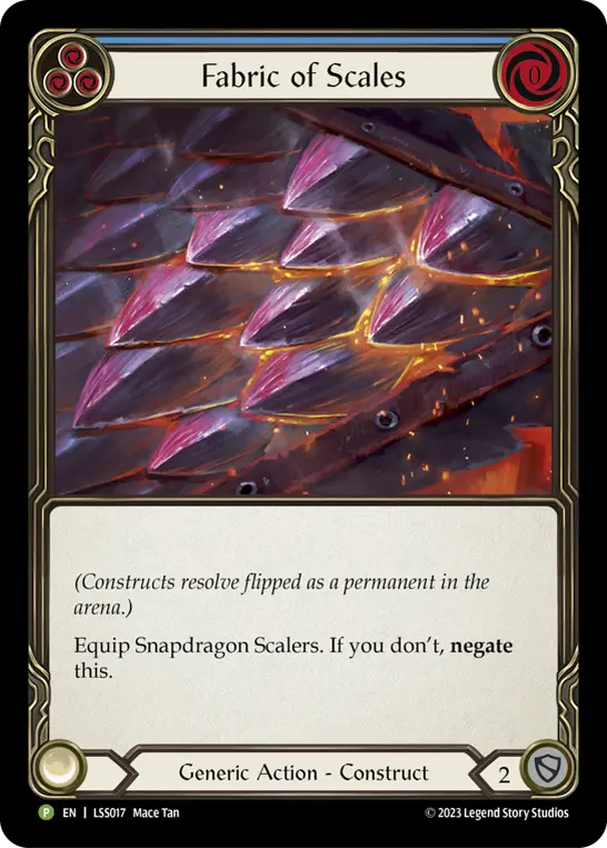 Fabric of Scales - LSS017 — Flesh and Blood: Promo Cards
