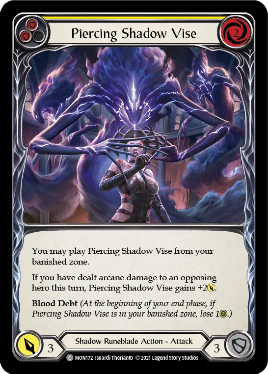 Piercing Shadow Vise (Yellow) — Monarch