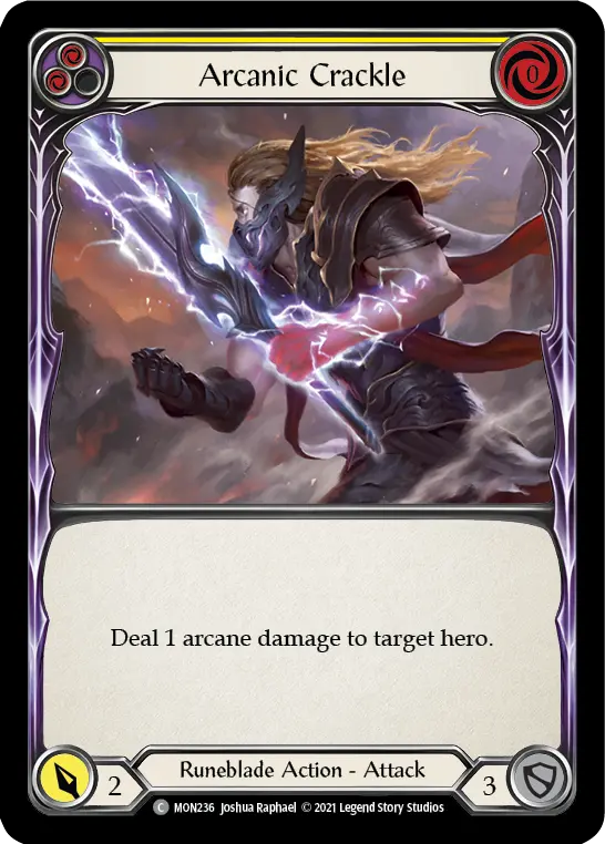 Arcanic Crackle (Yellow) — Monarch