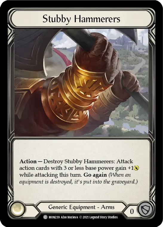 Stubby Hammerers — Monarch