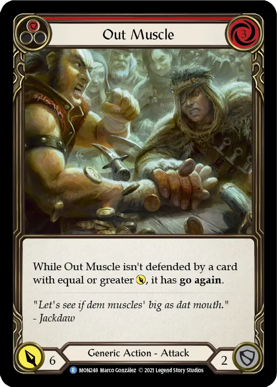 Out Muscle (Red) — Monarch
