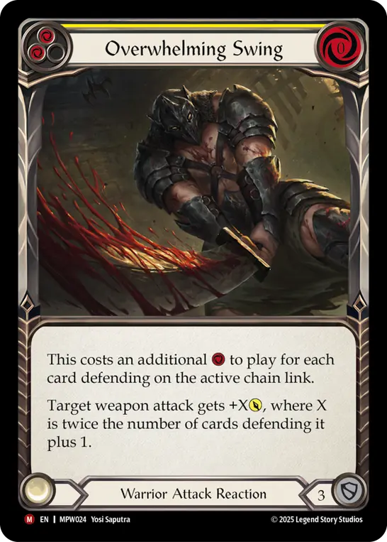 Overwhelming Swing — Mastery Pack Warrior