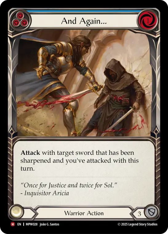 And Again... — Mastery Pack Warrior