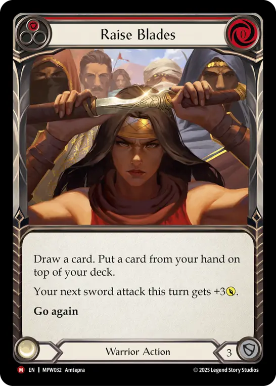 Raise Blades — Mastery Pack Warrior