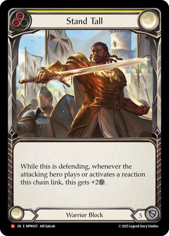 Stand Tall — Mastery Pack Warrior