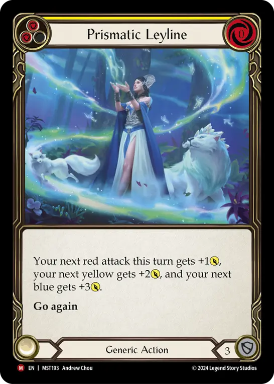 Prismatic Leyline — Part the Mistveil