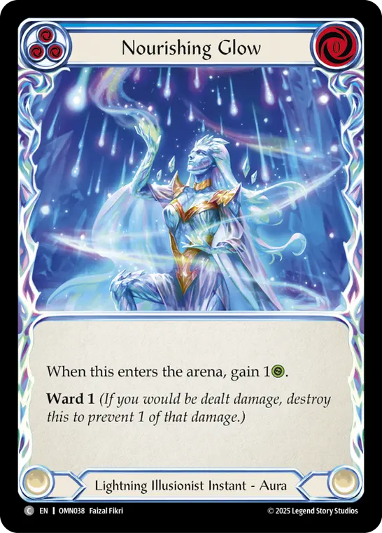 Nourishing Glow (Blue) (Extended Art) — Omens of the Third Age