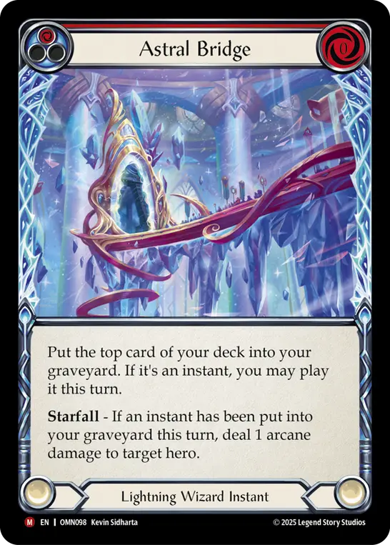 Astral Bridge — Omens of the Third Age Flesh and Blood card by Kevin Sidharta