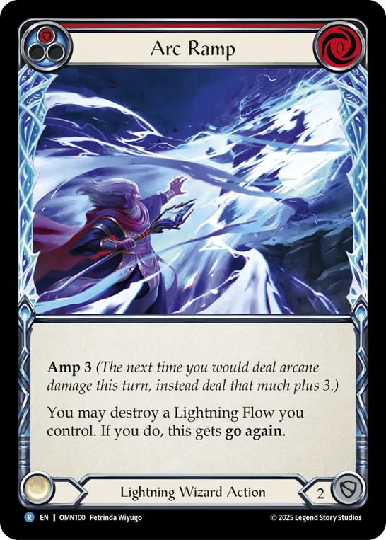 Arc Ramp (Red) — Omens of the Third Age Flesh and Blood card by Petrinda Wiyugo