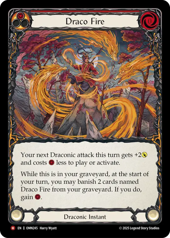 Draco Fire (Red) — Omens of the Third Age