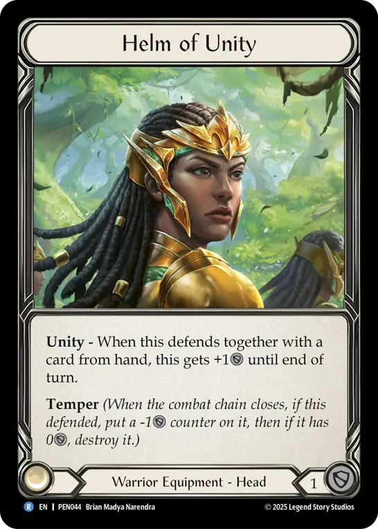 Helm of Unity — Compendium of Rathe Flesh and Blood card by Brian Madya Narendra