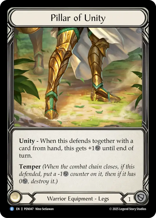 Pillar Of Unity — Compendium of Rathe Flesh and Blood card by Nino Setiawan