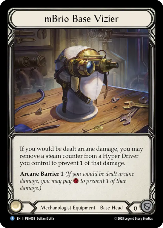 Mbrio Base Vizier — Compendium of Rathe Flesh and Blood card by sutthizhak