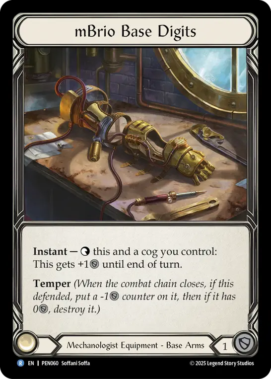 Mbrio Base Digits — Compendium of Rathe Flesh and Blood card by Julian Kok