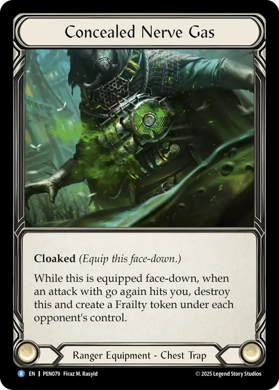 Concealed Nerve Gas — Compendium of Rathe Flesh and Blood card by Firaz M. Rasyid