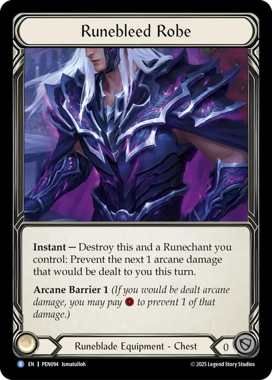 Runebleed Robe — Compendium of Rathe