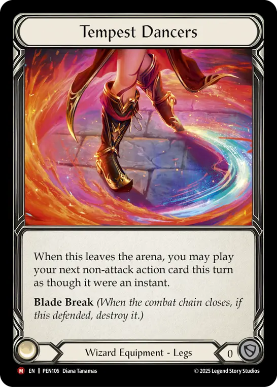 Tempest Dancers — Compendium of Rathe Flesh and Blood card by Diana Tanamas