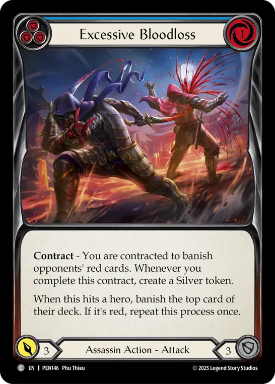 Excessive Bloodloss (Blue) — Compendium of Rathe