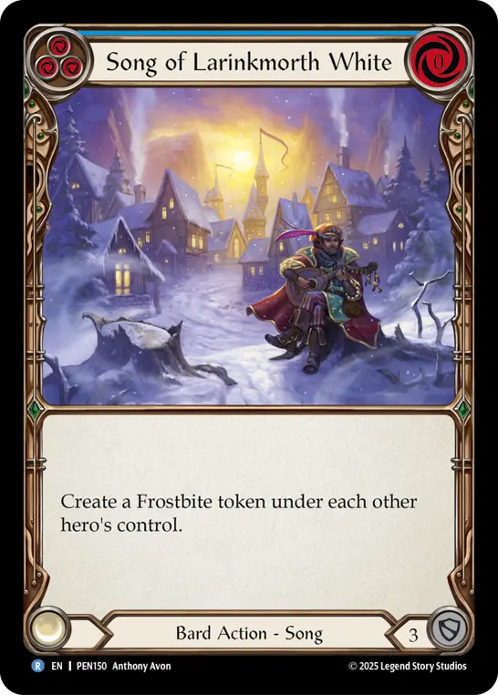Song Of Larinkmorth White (Blue) — Compendium of Rathe